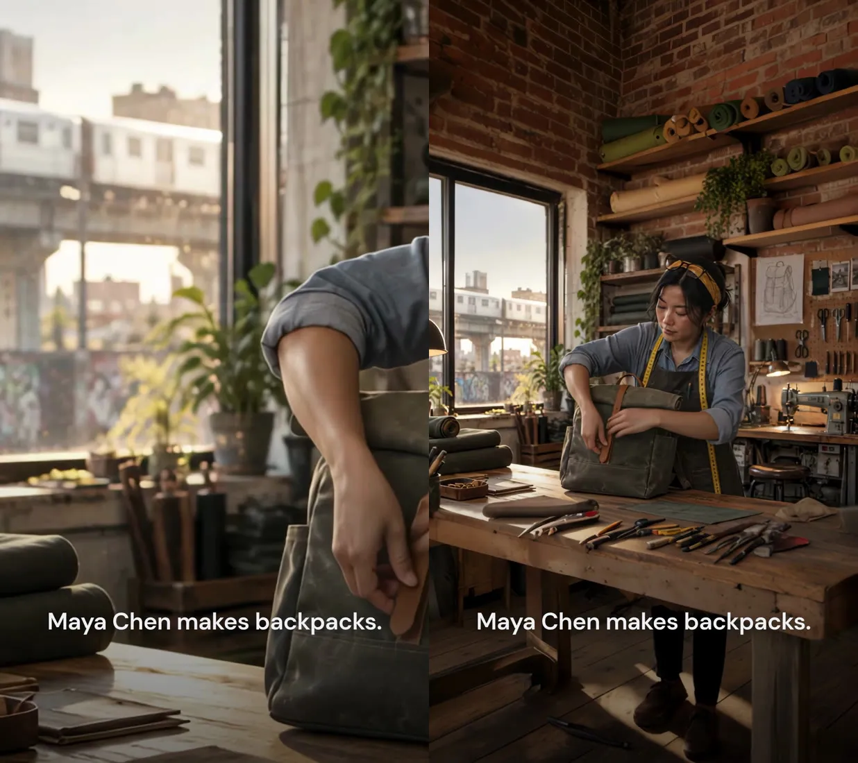 9:16: the crop that cut Maya off, and the extended shot