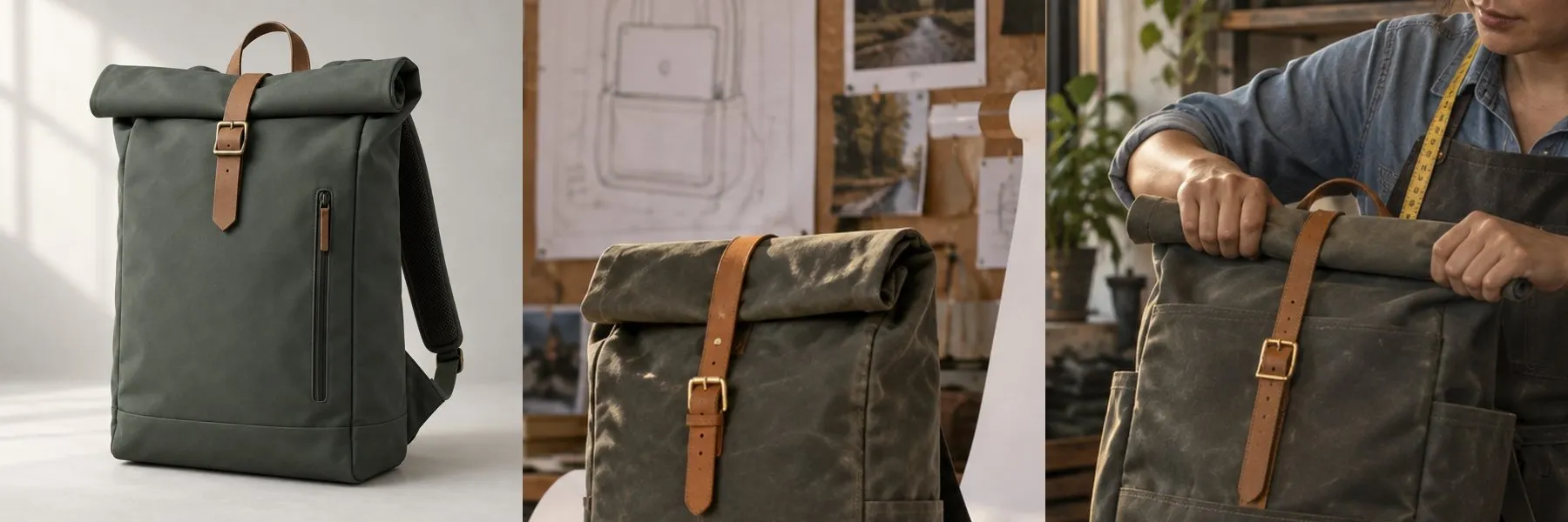 The hero bag against two versions that drifted