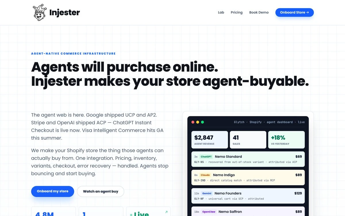 Injester preview