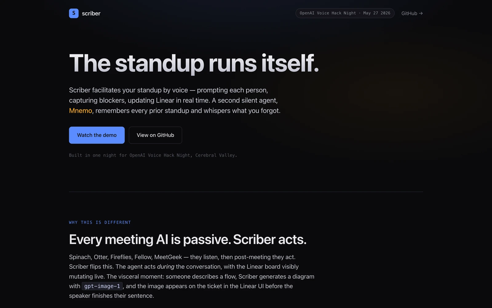 Scriber preview