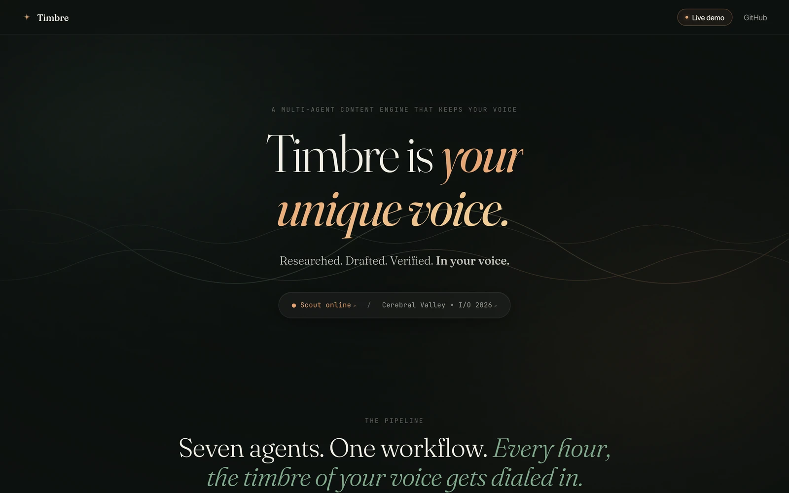 Timbre preview