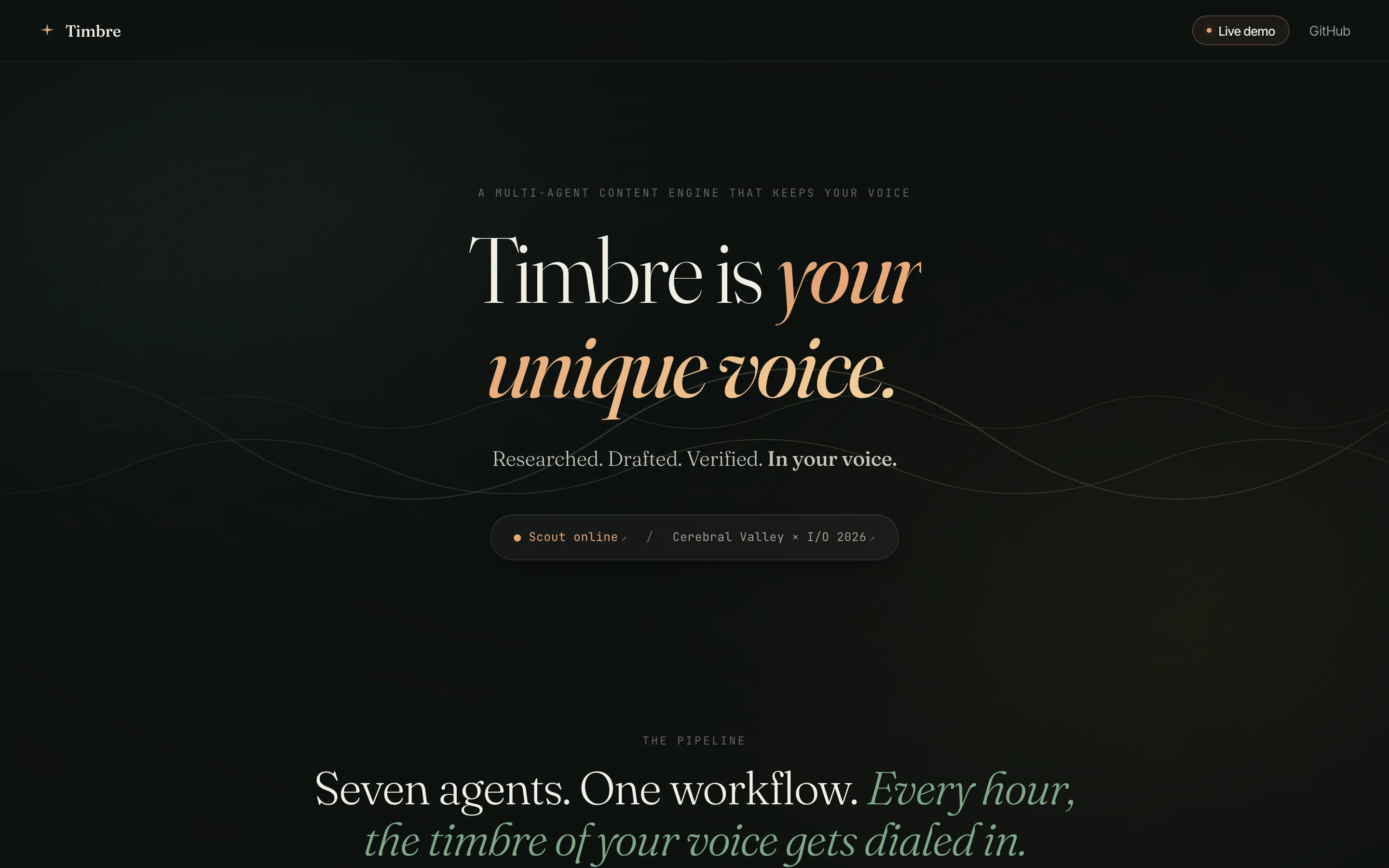 Timbre preview