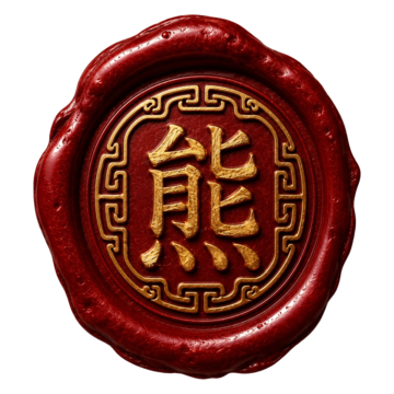 熊 — Benjamin Shyong wax seal